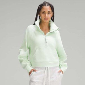 NWOT- Lululemon Scuba Oversized Funnel Neck Half Zip Size XS/S